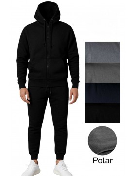 Komplet dresowy męski ocieplany polarowy M-3XL KPN01