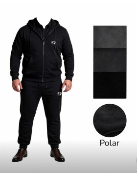 Komplet dresowy męski ocieplany polarowy M-3XL KPN03