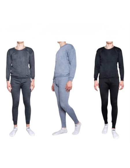 Komplet męskie ocieplanie  L-3XL KM002