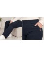 Spodnie damskie ocieplane polarem zimowe plus size KH021+1