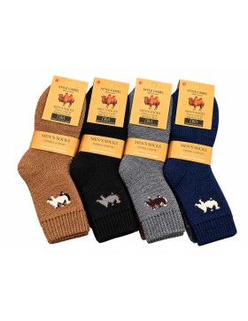 Skarpety Męskie Camel Zimowe Ciepłe CAM01