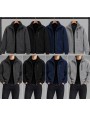 Bluza Męska Ocieplana z Futerkiem i Kieszenią na Zamek KBZ118