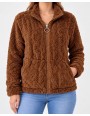 Bluza Damska Polarowa Rozpinana Bez Kaptura BZD601