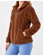 Bluza Damska Polarowa Rozpinana Bez Kaptura BZD601