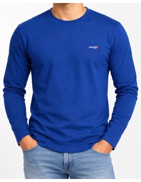 Bluzka Męska Bawełniana SPEED z Długim Rękawem Basic L–3XL