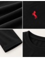 Bluzka Męska Bawełniana z Długim Rękawem Basic z Logo Konia L–3XL