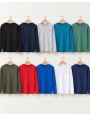 Bluzka Męska Bawełniana z Długim Rękawem Basic z Logo Konia L–3XL