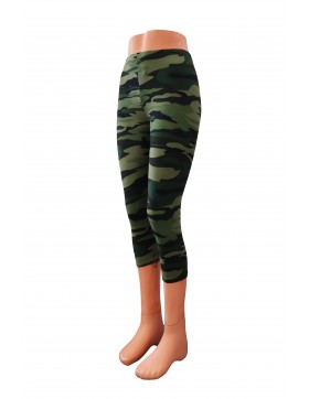 LEGGINSY 3/4 MORO BAMBOO LEM05-1