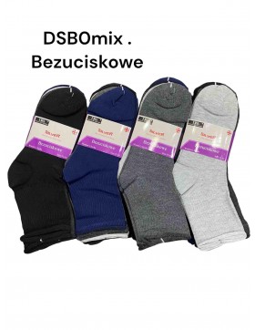 SKARPETY DAMSKIE BEZUCISKOWE DSBOMIX