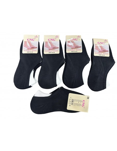 Balerinki Damskie Czarny Kolor B0321