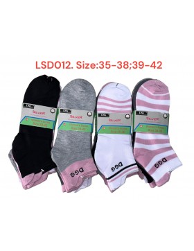 Skarpety Stopkie Damskie Bawełniane LSD012