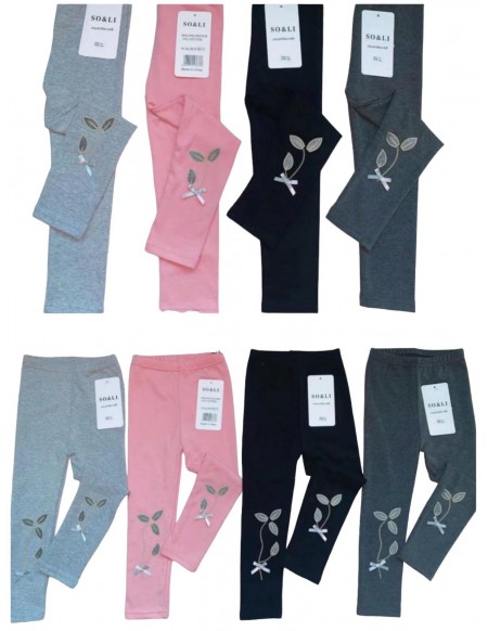 Legginsy Dziewczęce bawełniane size 60cm-80cm ZHF-016