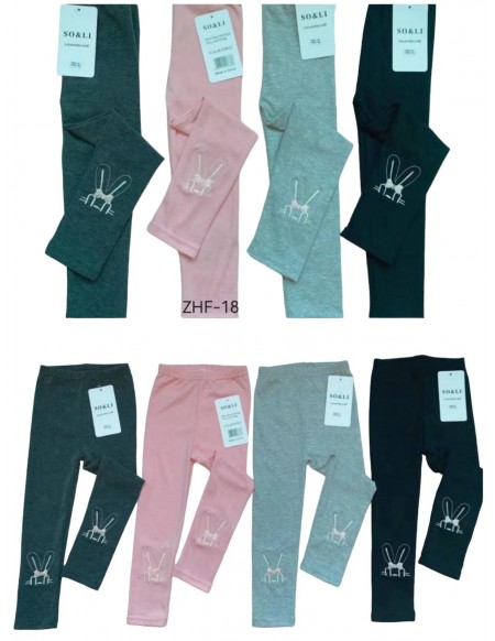 Legginsy Dziewczęce bawełniane size 60cm-80cm ZHF-018