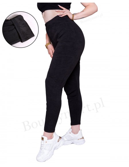 Legginsy Ocieplane Damskie Z Wysokim Stanem  4XL-8XL N0: LH002