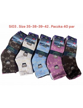 Skarepty Damskie Bezuciskowe Thermo N0: SI03