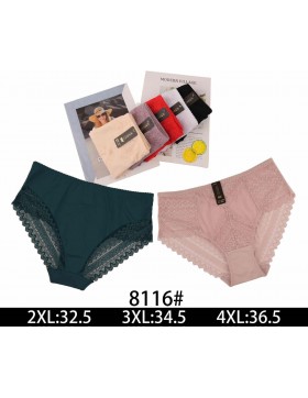 Majtki Damskie z Koronką Nadizi 2XL-4XL 8116