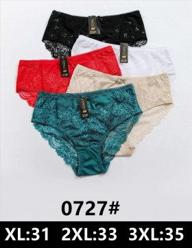 Majtki Damskie z Koronką Nadizi XL-3XL 0727