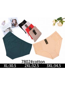 Majtki Damskie z Koronką Nadizi XL-3XL 7802