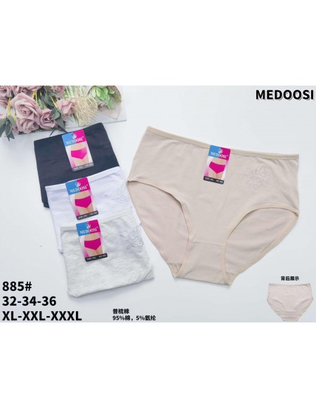Majtki damskie bawełniane MEDOOSI XL-3XL no. 885