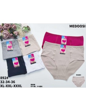 Majtki damskie bawełniane MEDOOSI XL-3XL no. 892