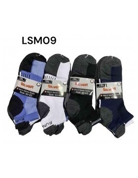 Skarpety Stopki Męskie z siatką  LSM-09
