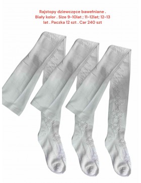 Rajstopy Bawełniane Dziecięce 0-12lat N0: WL2201