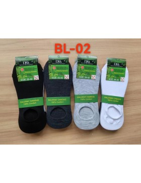 Skarpety Balerinki Damskie Bambusowe BL02