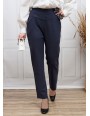 Spodnie melanzowe damskie eleganckie 2XL-6XL KC021