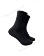 Skarpety Męskie Garnitury Natural czarne N-0BLACK