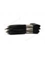 Skarpety Męskie Garnitury Natural czarne N-0BLACK