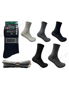 Skarpety Męskie Garnitury Natural kolorowe N-0MIX