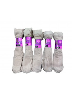 Skarpety Damskie Lajkra JASNE Beżowe  N07