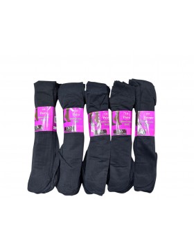 Skarpety Damskie Lajkra CZARNE N04