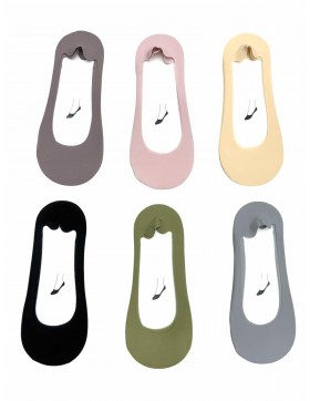 Skarpety Balerinki Damskie Bawełniane z siliconem no: BL9701