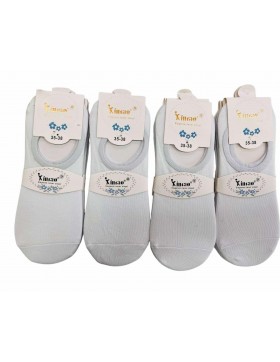 Skarpety Balerinki Damskie DOADIDAS bawełniane z siliconem  no:2011B