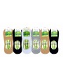 Skarpety Balerinki Damskie DOADIDAS BAMBUSOWE z siliconem  no: SK-90mix