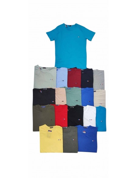 Bluzka Męska Bawełniana Duży Rozmiar 3xl-6xl Flaga 01