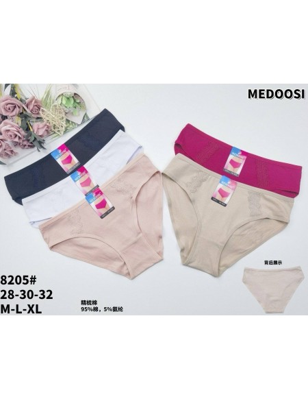 Majtki damskie bawełniane MEDOOSI M-XL no.8205