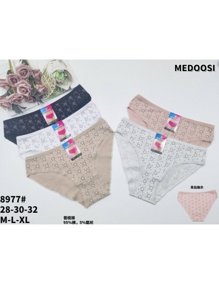 Majtki damskie bawełniane MEDOOSI M-XL no.8977