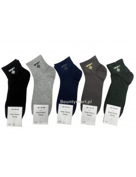 Skarpety Stopki 3/4 Męskie Bawełniane Aura.via FDX1591