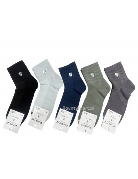 Skarpety Stopki 3/4 Męskie Bawełniane Aura.via FZX2532