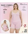 Piżama damska bez rękawów  i  Shorty BM-6004