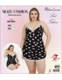 Piżama damska bez rękawów  i  Shorty BM-6002