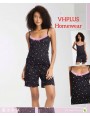 Piżama damska bez rękawów  i  Shorty M-XL