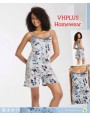 Piżama damska bez rękawów  i  Shorty M-XL