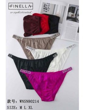 Stingi z koronką i  błyszczącymi cekinami M-XL WNSN80214