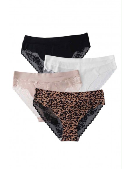 Majtki damskie z koronami M-XL WNSH90253
