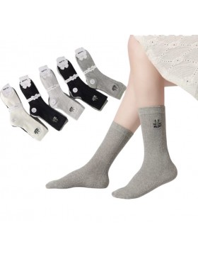 Skarpety Damskie Bawełniane MYM-007