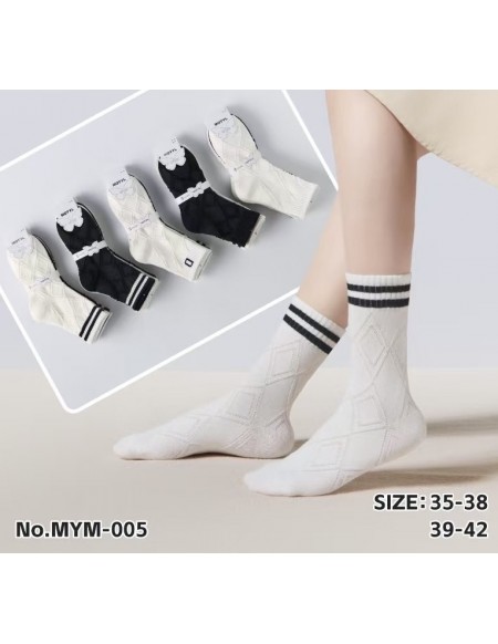 Skarpety Damskie Bawełniane  MYM-005