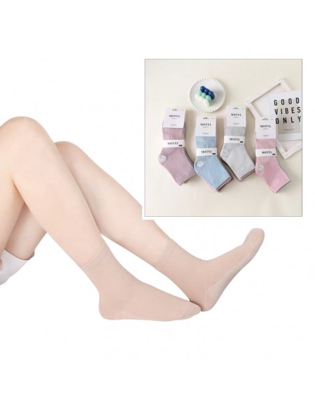 Skarpety Damskie Zwykły Bawełniane LNT-038